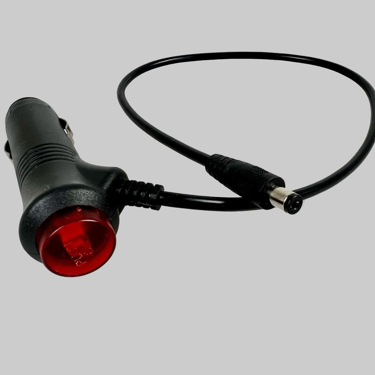 Strømforsyningen som skal sættes til konverteren som giver laver lyset.