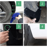 Mud Flaps/stænklapper passer til VW ID.4