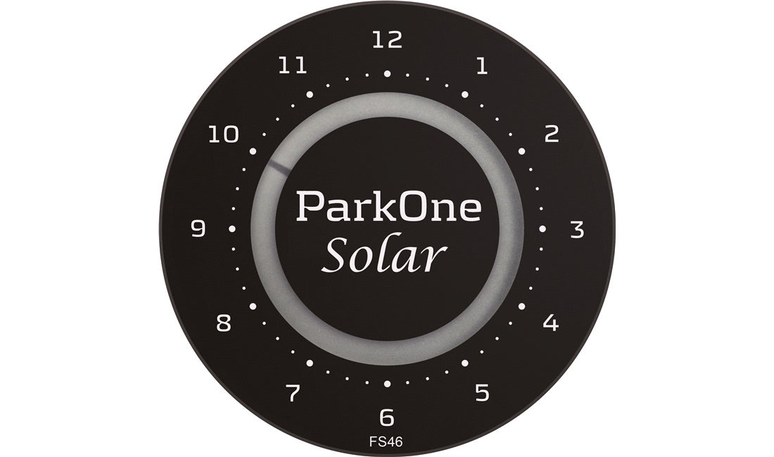 ParkOne Solar solcelledrevet P-skive