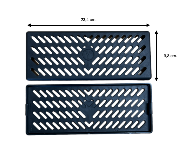 Cover til ventilationskanal (2 stk.)