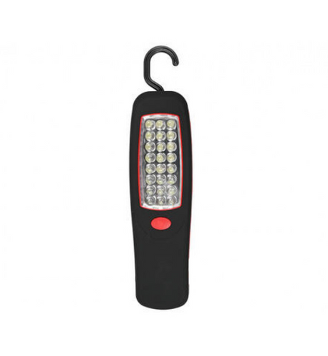 LED lampe med 24 dioder + magnet