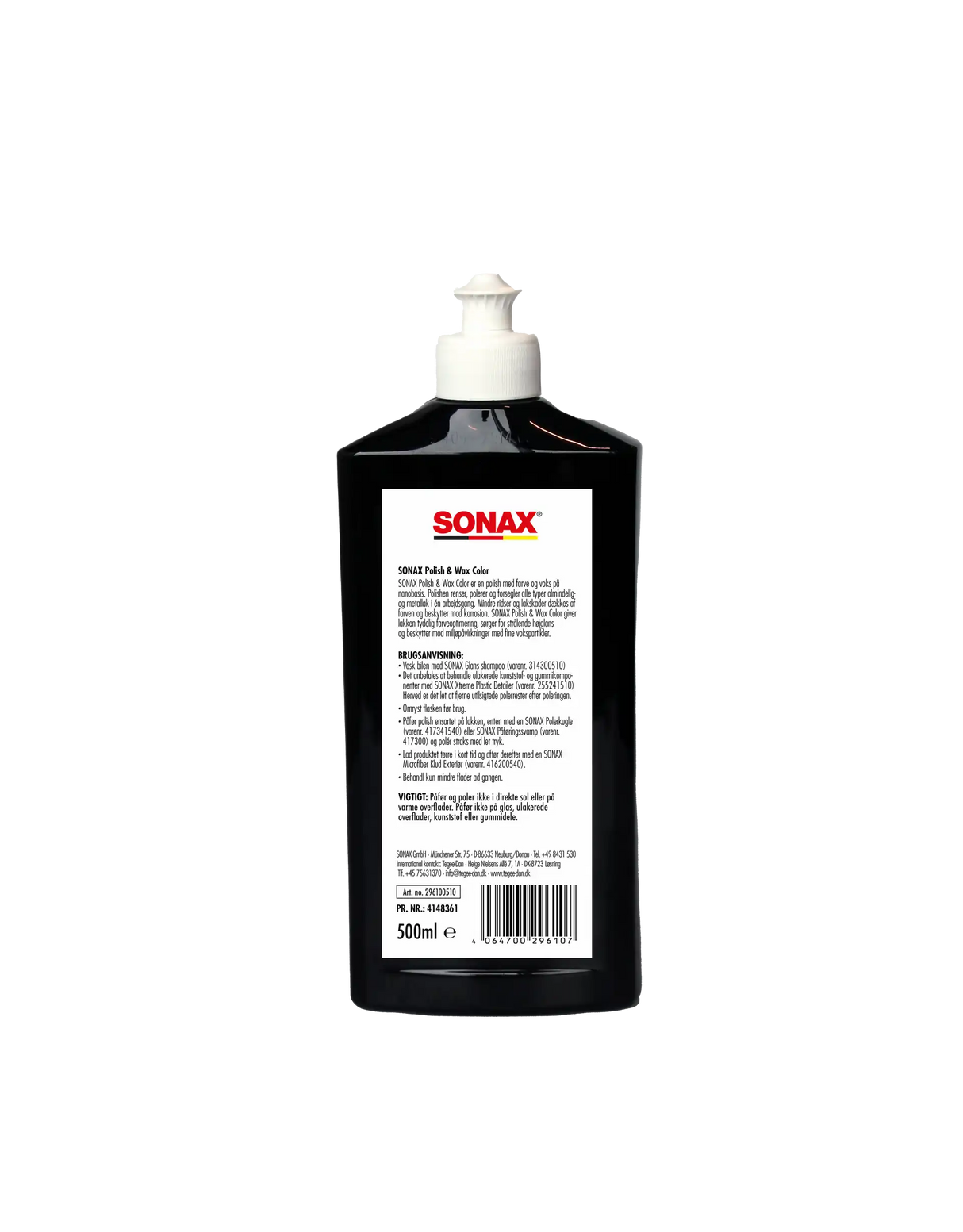 Sonax Polish & Wax Color (red)