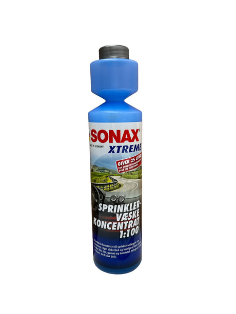 Sprinklervæskekoncentrat fra Sonax, til opblanding med vand 1:100
