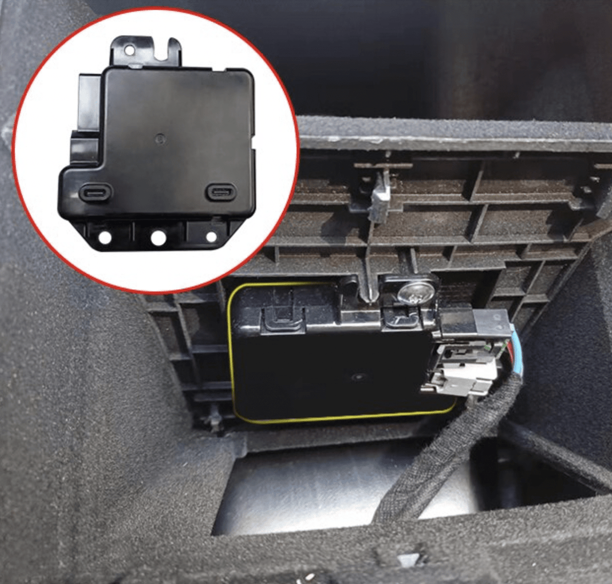 Center USB Datamodul - passer til Tesla Model 3/Y 2022