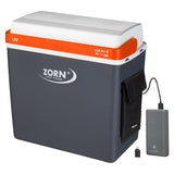 ZORN 21 liters termoelektrisk køleboks 12V og USB til powerbank tilslutning