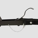 Låse mekanismen på en cykelholder til en elbil. 