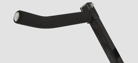 Håndtaget til at holde en cykel på cykelholderen