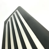 Fodhviler i blank aluminium finish til Tesla 3/Y