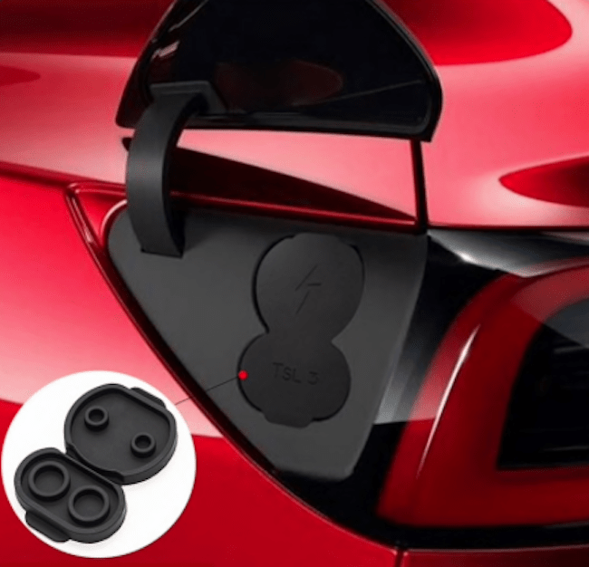 Gummibeskytter til charge port – Tesla Model 3/Y