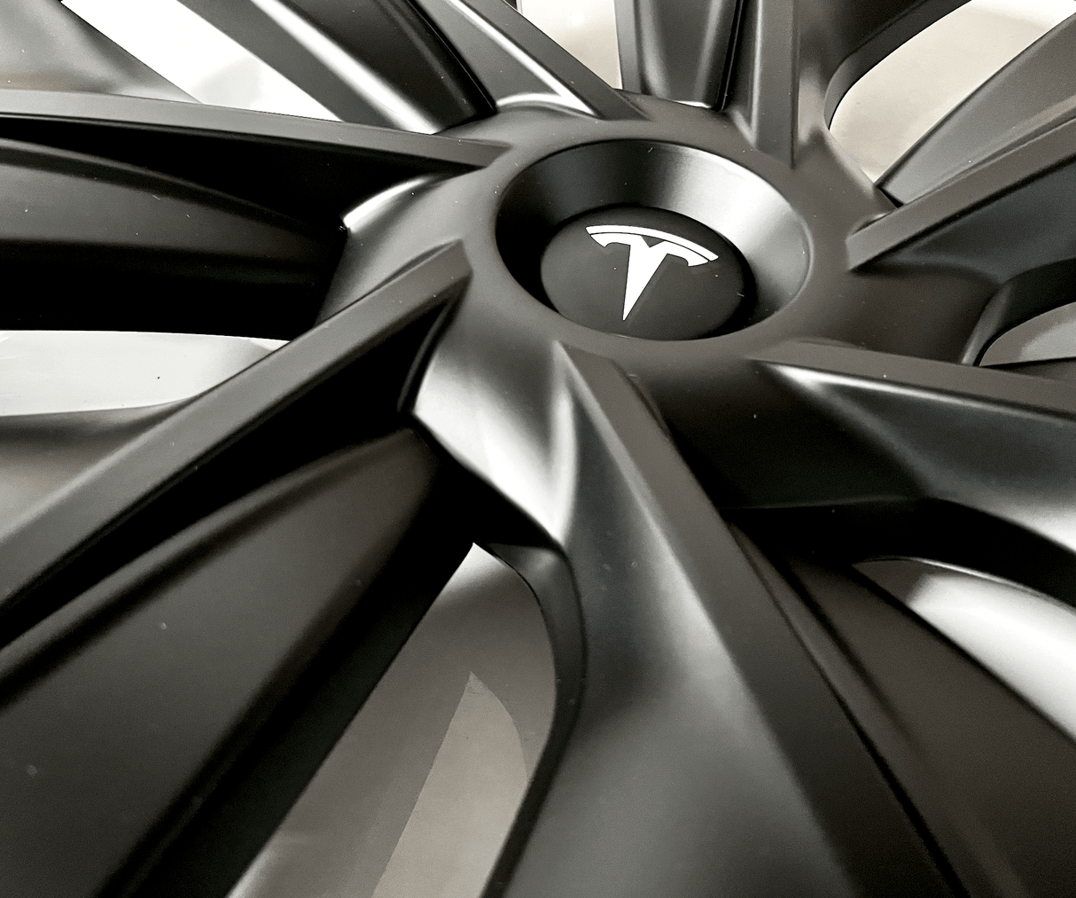 Vortex hjulkapsler, passer til Tesla Model Y org. 19″ standard fælge