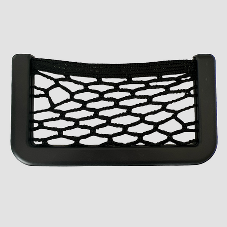 Holder med net der kan monteres i bilen