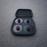 4 x løfteklodser inkl. opbevaringstaske