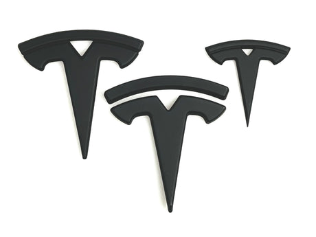 Emblem, mat sort til Tesla Model X