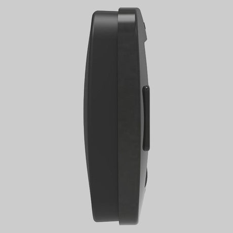 Park solar fs42 som er vendt med siden, for at fremvise hvor tynd den er. 