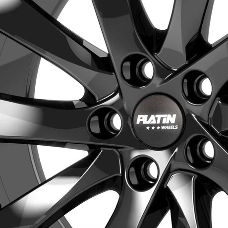 Platin P106 fælge i blank sort 19 tommer
