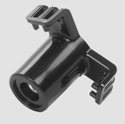 En sort posekrog til Tesla Model 3