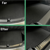 Læssekantbeskytter i børstet stål, passer til Tesla Model Y