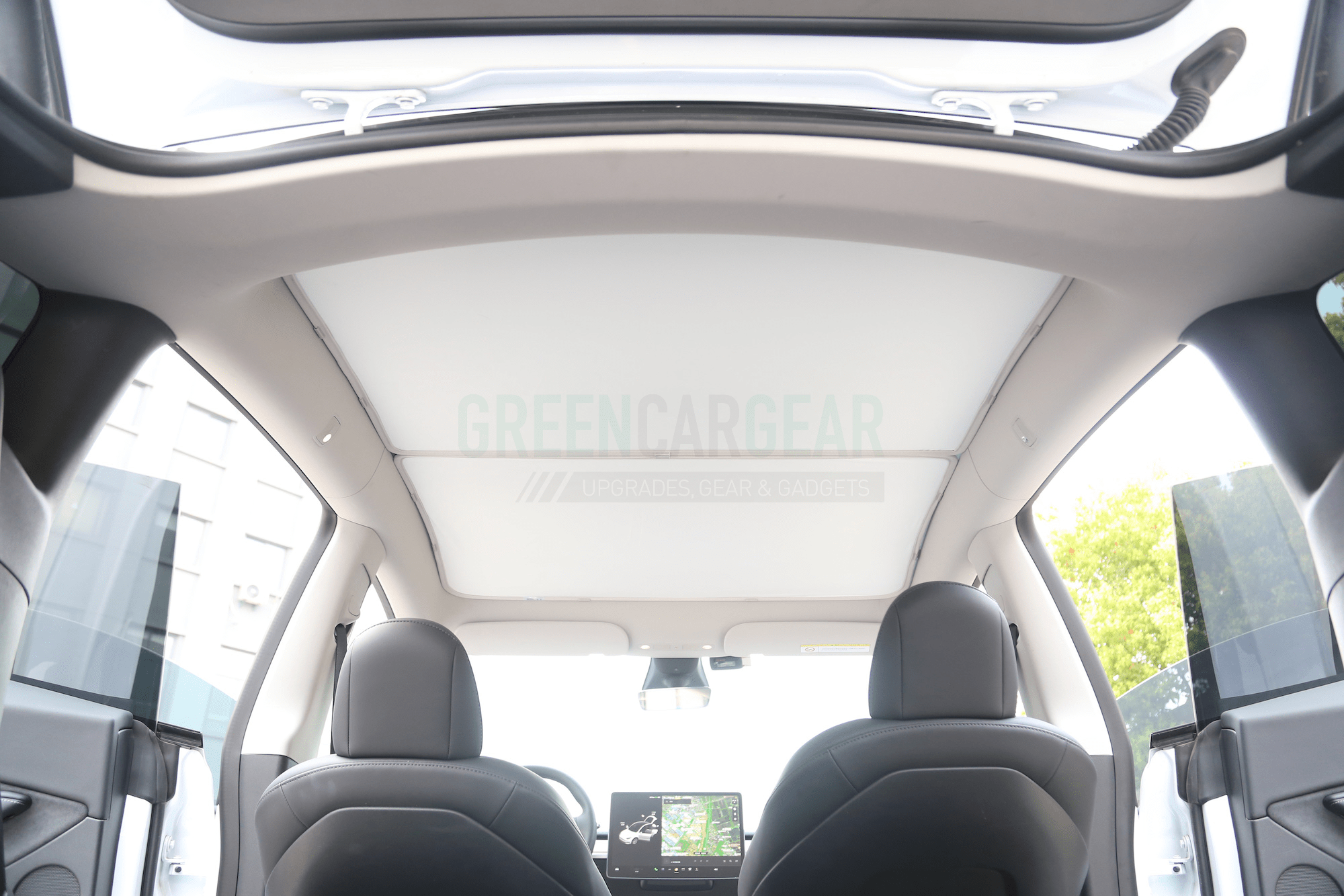 Solafskærmning, passer til Tesla Model Y – GreenCarGear